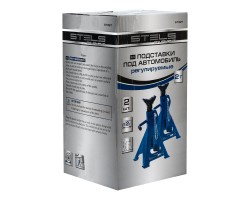 Подставки под автомобиль регулируемые, 2 т, H подъема 280-420 мм, 2 шт, Stels-foto6