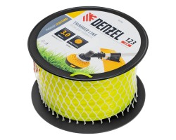 Леска для триммера круглая, 3,0мм х 123м, на DIN катушке FLEX CORD, Denzel-foto2