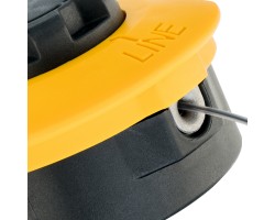 Катушка триммер. полуавтомат., гайка М10, М10, М12, лев. шаг 1,25 1,5 1,5мм Denzel-foto4