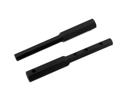 Удлинители осей шест. 23 мм / шест. 23 мм, длина 270 мм, комплект 2 шт Denzel 