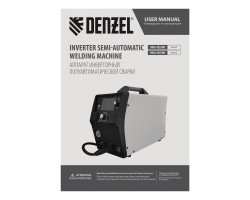 Аппарат инвертор. полуавтомат. cварки IMIG-205SDR, 200 А, ПВ 60%, катушка 5 кг Denzel-foto23