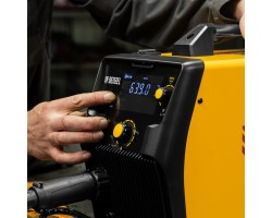 Аппарат инвертор. полуавтомат. cварки IMIG-205SDR, 200 А, ПВ 60%, катушка 5 кг Denzel-foto26