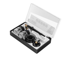 Аэрограф с нижним бачком AB2, 0,8 мм, 22 мл, 11 л/мин Denzel-foto14