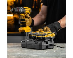 Устройство зарядное для аккумуляторов двухпортовое BCH-20-4.0x2, Li-Ion, 20 В, 4.0 А Denzel-foto18