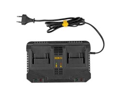 Устройство зарядное для аккумуляторов двухпортовое BCH-20-4.0x2, Li-Ion, 20 В, 4.0 А Denzel-foto7