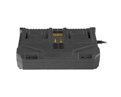 Устройство зарядное для аккумуляторов двухпортовое BCH-20-4.0x2, Li-Ion, 20 В, 4.0 А Denzel-foto4