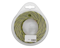 Леска для триммера двухкомпонентная витая квадратная, 2,4мм х 15м, блистер SkyCutter Denzel-foto5
