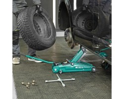 Домкрат гидравлический подкатной, 3 т, 135-400 мм Сибртех-foto21