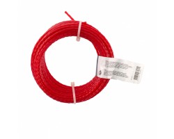 Леска для триммера квадратная витая, 2.4 мм х 10 м, Сибртех-foto2