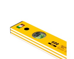 Уровень алюминиевый, 600 мм, фрезерованный, 3 глазка Denzel-foto5