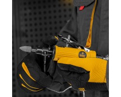 Пневмошлифмашина прямая PGS25000, 25000 об/мин, 10 шлиф. камней, цанга - 3, 6 мм, 113 л/мин Denzel-foto10