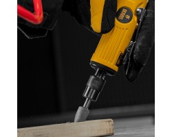 Пневмошлифмашина прямая PGS25000, 25000 об/мин, 10 шлиф. камней, цанга - 3, 6 мм, 113 л/мин Denzel-foto13