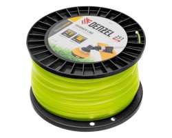 Леска для триммера квадрат, 2,0мм х 251м, на DIN катушке FLEX CORD Denzel-foto2