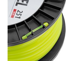 Леска для триммера квадрат, 2,0мм х 251м, на DIN катушке FLEX CORD Denzel-foto5