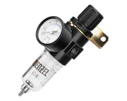 Фильтр-регулятор FR1500, 10 бар, 1500 л/мин, 1/4" Denzel