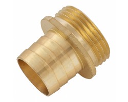 Штуцер для шланга 1' с наружной резьбой G1' Denzel 