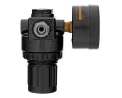 Регулятор давления с манометром R1500, 12 бар, 1/4" Denzel-foto4