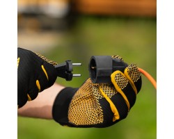 Удлинитель-шнур силовой Garden Series, ПВС, 20м, 1 розетка 3 x 1,5 мм, Denzel-foto12