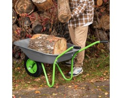 Тачка садовая, облегченная, объем 65 л Сибртех 689615-foto8