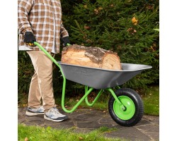 Тачка садовая, облегченная, объем 65 л Сибртех 689615-foto9