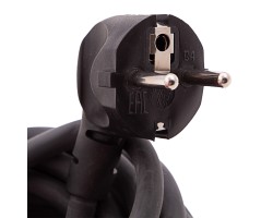 Удлинитель силовой 10 м, 16 А, тип УХз16, КГ 3 x 2.5 мм, 1 розетка, Сибртех-foto3