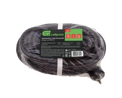 Удлинитель силовой 10 м, 16 А, тип УХз16, КГ 3 x 2.5 мм, 1 розетка, Сибртех-foto4