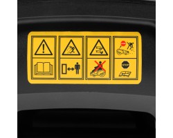 Робот-газонокосилка Grass Master 1000  1000м, 3Ач, 28V, LCD дисплей, Wi-Fi Denzel-foto28