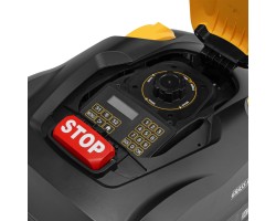 Робот-газонокосилка Grass Master 1000  1000м, 3Ач, 28V, LCD дисплей, Wi-Fi Denzel-foto18