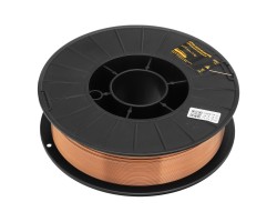 Омедненная проволока ER70S-6, диам. 0,8 мм, 5 кг, диам. катушки D200 Denzel-foto2