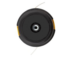 Катушка для мотокосы, полуавтомат.,легкая загрузка лески, гайка M10x1,25, алюм.кнопка Kronwerk-foto8