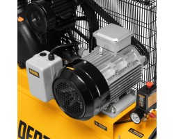 Компрессор воздушный рем. привод BCV 5500-T/200, 5,5 кВт, 200 литров, 850 л/мин Denzel-foto8