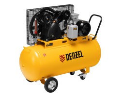 Компрессор воздушный рем. привод BCV 5500-T/200, 5,5 кВт, 200 литров, 850 л/мин Denzel