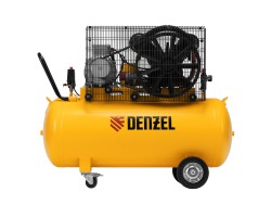 Компрессор воздушный рем. привод BCV 5500-T/200, 5,5 кВт, 200 литров, 850 л/мин Denzel-foto5