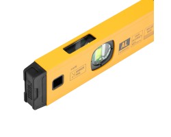 Уровень алюминиевый, магнит., фрезерованный, 3 глазка (1 зеркал.) 0,5 мм/м, 400 мм Denzel-foto4