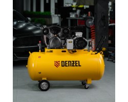 Компрессор воздушный рем. привод BCV 5500-T/270, 5,5 кВт, 270 литров, 850 л/мин Denzel-foto22