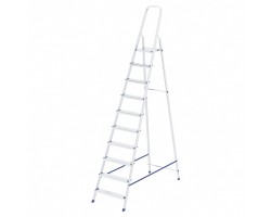Стремянка, 10 ступеней, алюминиевая, Россия, Сибртех
