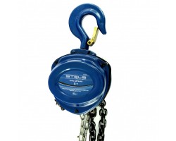 Таль цепная, 5 т, h подъема 3 м, расстояние между крюками 600 мм Stels-foto2