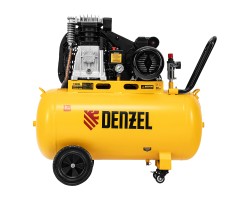 Компрессор воздушный рем. привод BCI 2200/100, 2,2 кВт, 100 литров, 420 л/мин Denzel-foto4