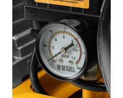 Компрессор воздушный рем. привод BCI 2200/100, 2,2 кВт, 100 литров, 420 л/мин Denzel-foto26