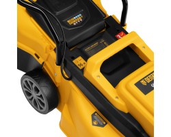 Газонокосилка электрическая GMC-1200, шир.,32см, 1200 Вт, 3 уров., травосб. 30 л Denzel-foto14