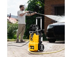 Моечная машина высокого давления R-180iD, 2000 Вт, 180 бар, 420 л/ч, асинх. двиг., бараб.// Denzel-foto32