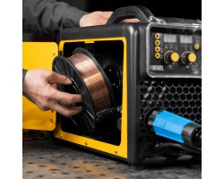 Аппарат инвертор. полуавтомат. сварки MIG-160, 160 А, ПВ 60%, катушка 5 кг// Denzel-foto21