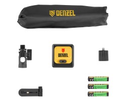 Лазерный уровень DQB-T, 30 м, зеленый луч, батарейки, штатив Denzel-foto35