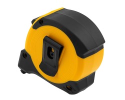 Рулетка 5м х 25мм, двухкомп. корпус, магнитный обрезиненный зацеп Denzel-foto5