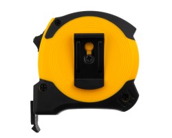 Рулетка 5м х 25мм, двухкомп. корпус, магнитный обрезиненный зацеп Denzel-foto3