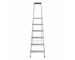 Стремянка алюминиевая с органайзером Универсал, 6 ступеней, Россия, Сибртех-foto3