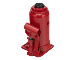 Домкрат гидравлический бутылочный 2 т, h подъема 150-280 мм Sparta Compact-foto4