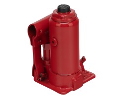 Домкрат гидравлический бутылочный 2 т, h подъема 150-280 мм Sparta Compact-foto5
