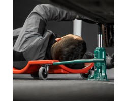 Домкрат гидравлический бутылочный, 5 т, 180-340 мм Сибртех-foto14