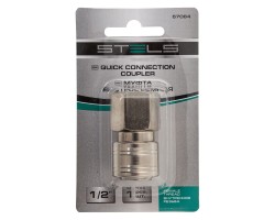 Муфта универсальная быстросъемная ("мама") внутренняя резьба 1/2, 1 шт, Stels-foto4